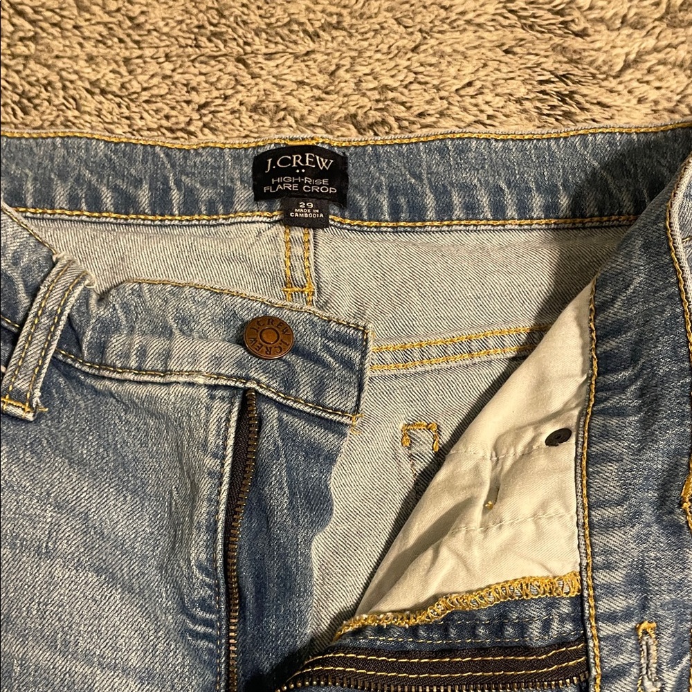 J. Crew Light Blue Flare Jeans